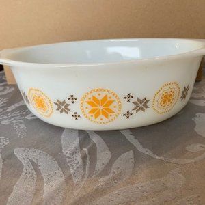 Pyrex Town & Country (1963-1967) Oval Casserole